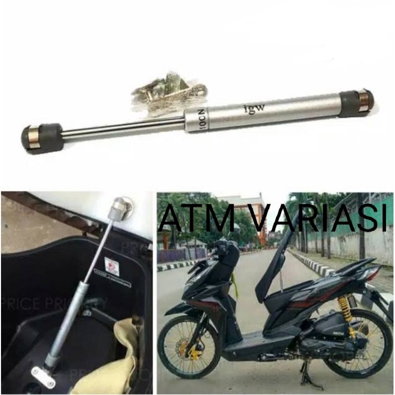 GAS SPRING HIDROLIK JOK MOTOR UNTUK KITCHEN SET LEMARI DAPUR FURNITURE HIDROLIK VARIASI BEAT SCOOPY 