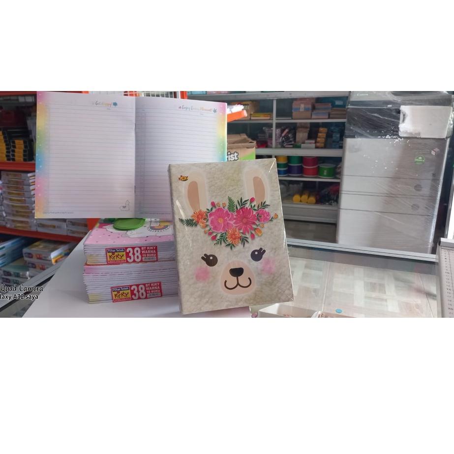 

<FeG ✪> Buku tulis A5 KIKY 38 garis /pck 10 buku Harga special