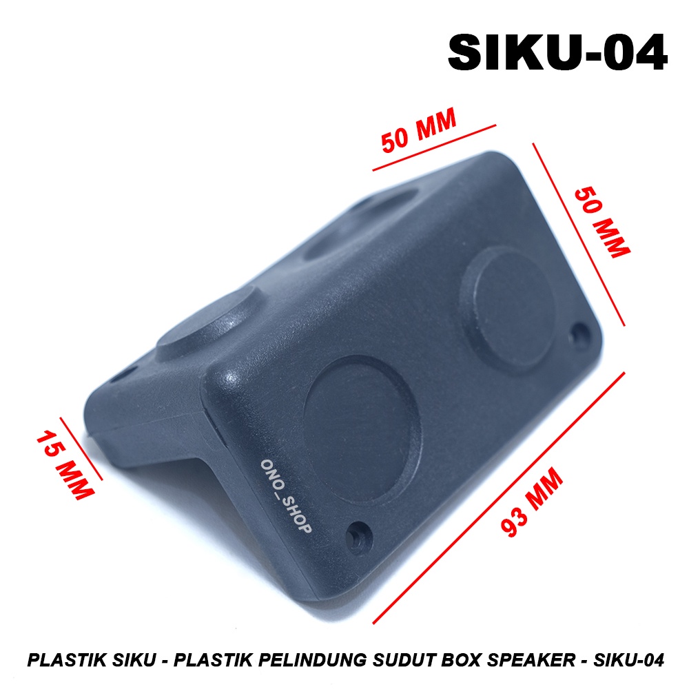 Plastik Siku - Plastik Pelindung Sudut Box Speaker - SIKU-04