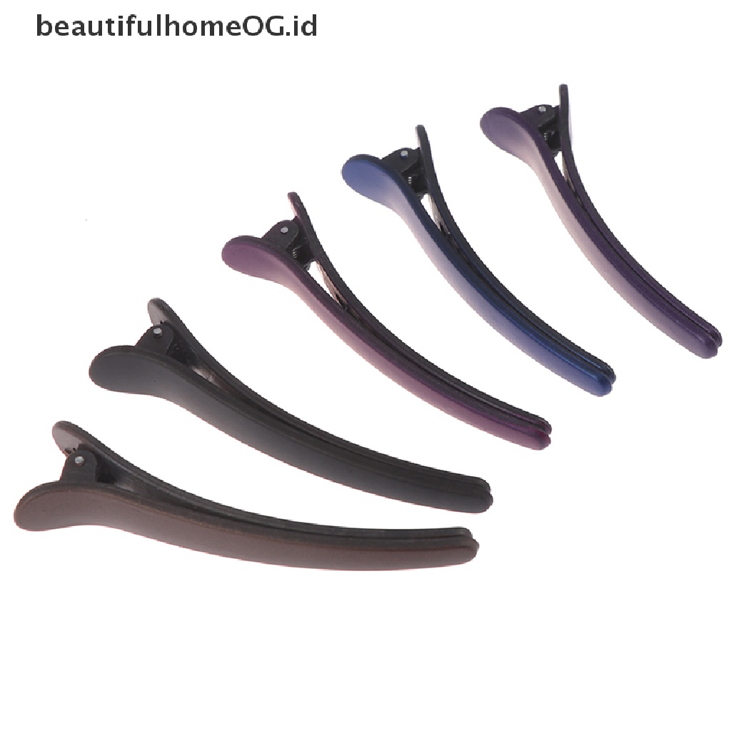 1 Pc Jepit Rambut Duckbill Bahan Plastik Non Slip Untuk Wanita