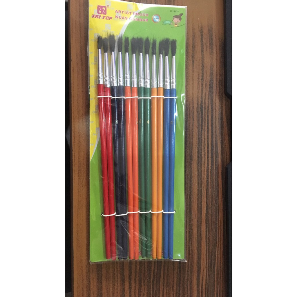 

Kuas Lukis/Kuas Cat Air/Kuas Warna/Kuas Gambar Tritop