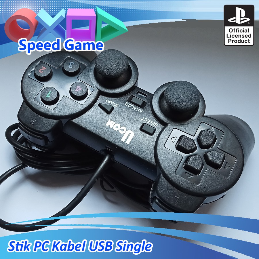 Gamepad Joystick Stik Stick PC usb Single PC Laptop PS3