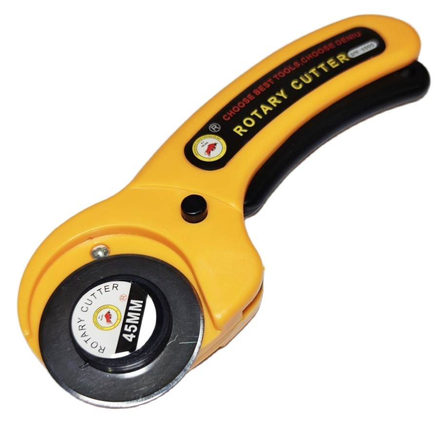 Rotary Cutter / Alat Potong Bahan Kain dan Kertas 45MM / ROTARY CUTTER