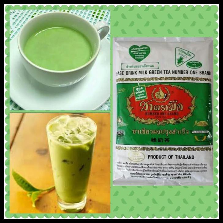 

ir4q thai green tea teh hijau asli thailand tailand 200 gr rf4r