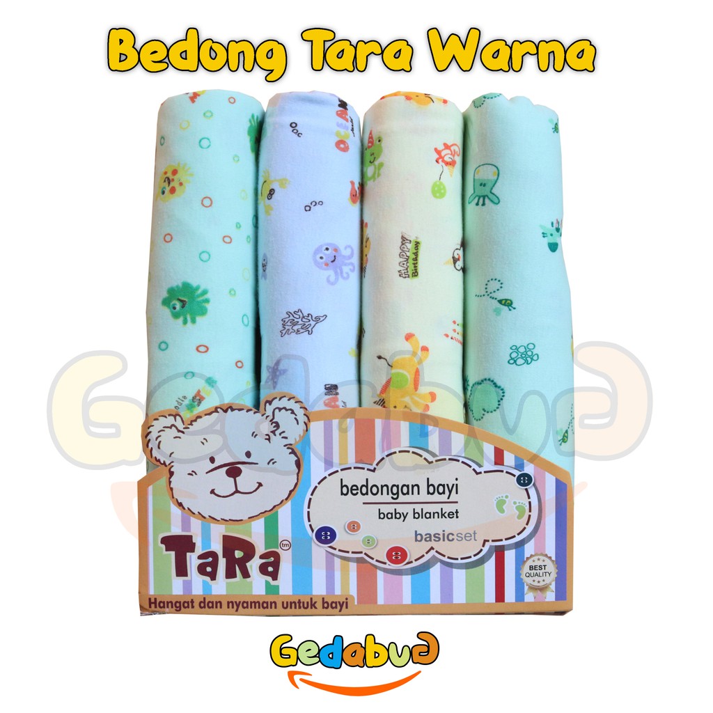 Murah!!! Bedong Bayi Tara Warna | Perlengkapan Tidur Bayi | Gedabug