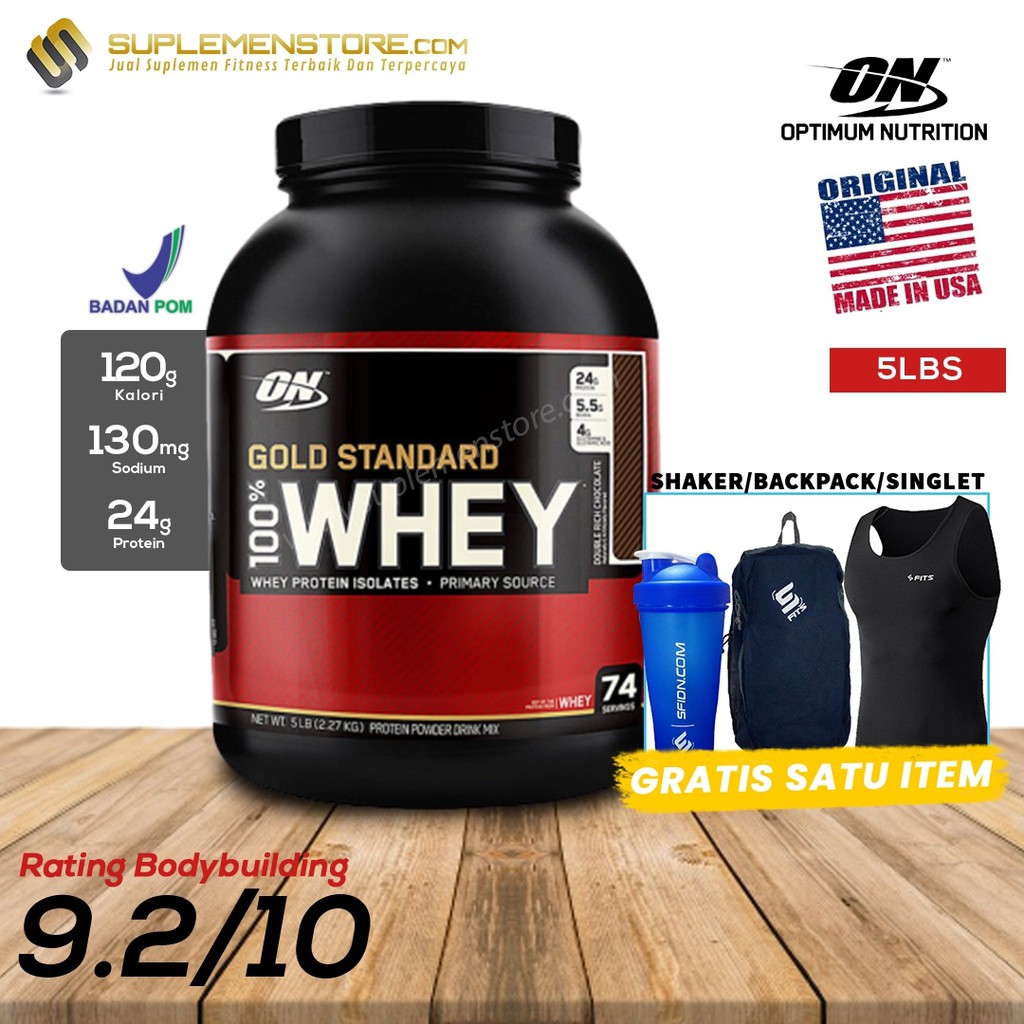 ON Optimum Nutrition Gold Standard 100% Whey 5lbs / ON