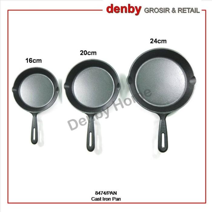 Cast Iron Steak Plate Skillet 16cm 20cm 24cm 8474/PAN