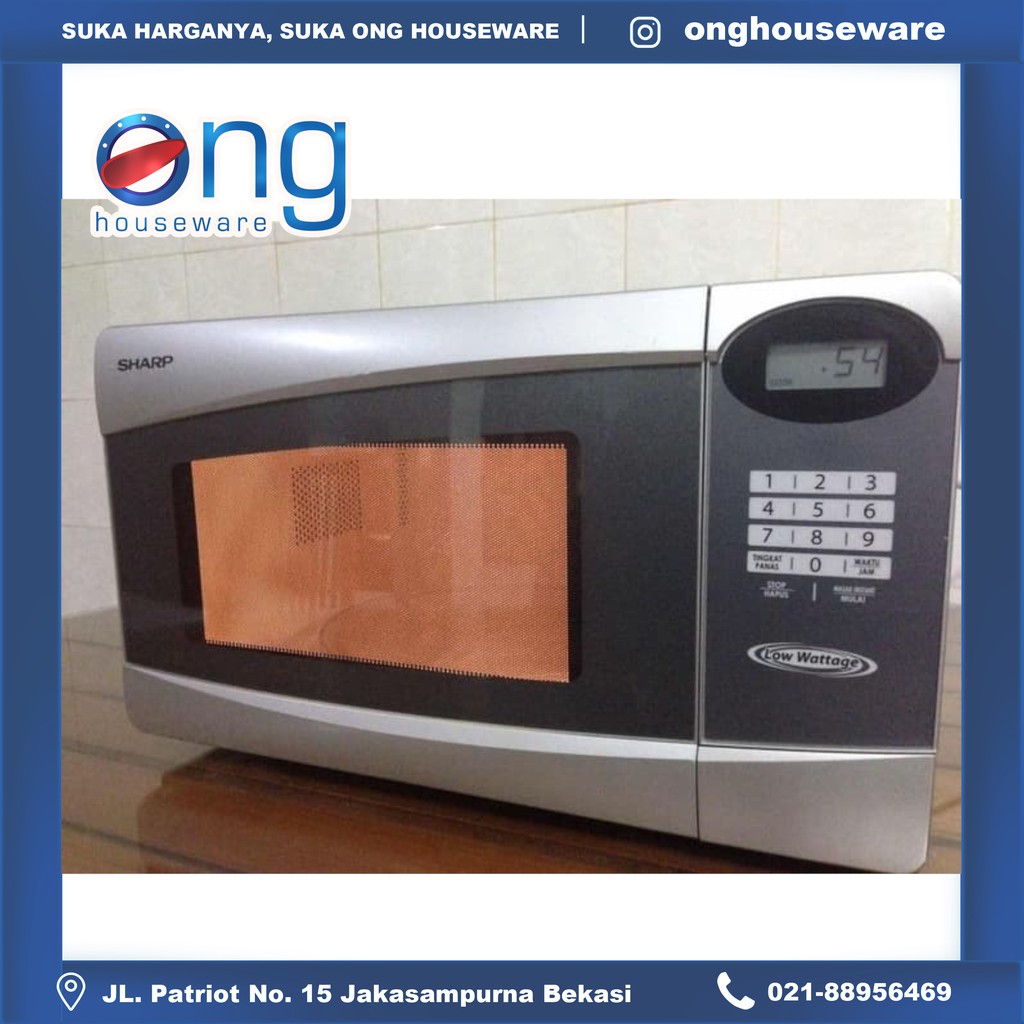 Microwave Oven Listrik 22 Liter Touch Control Sharp R 230R(S) R230R(S)