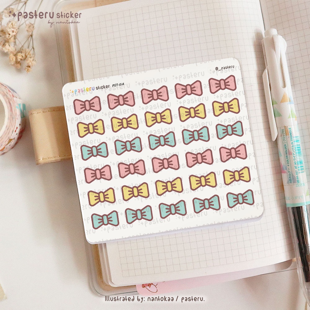 

Tiny Colorful Ribbon | Pasteru Planner Journal Sticker