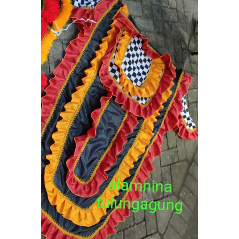 selimut kemul barongan anak tk dan sd