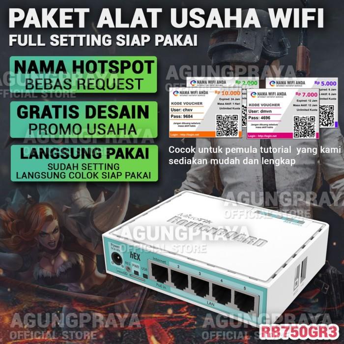 Mikrotik Rb750Gr3 Full Setting Hotspot Voucher Siap Pakai