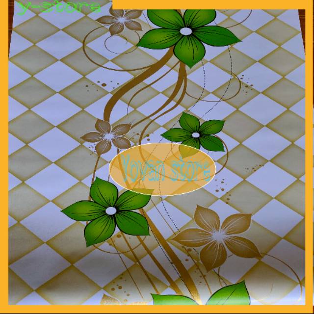 WALPAPER DINDING ANYAMAN WALPAPER ANYAMAN HIJAU