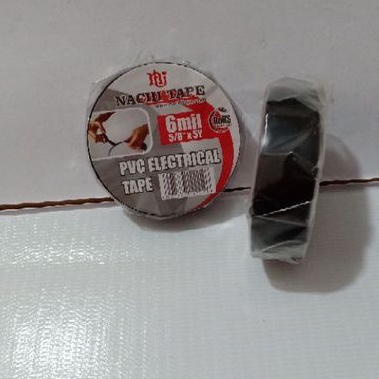 

Isolasi Nachi Hitam 6mil 5/8"x 5y PVC Electrical Tape