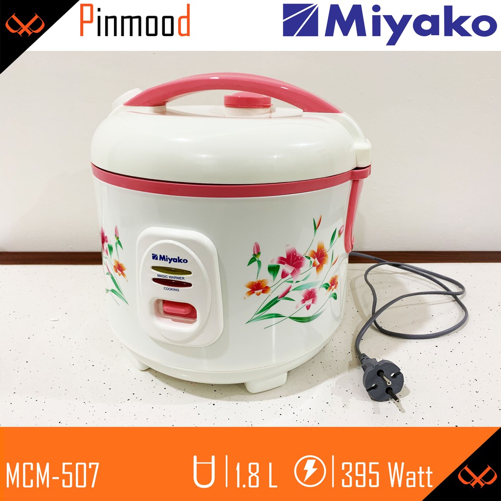 MIYAKO MAGIC COM // RICE COOKER MCM-507 [ 1.8 LITER ] PENANAK NASI