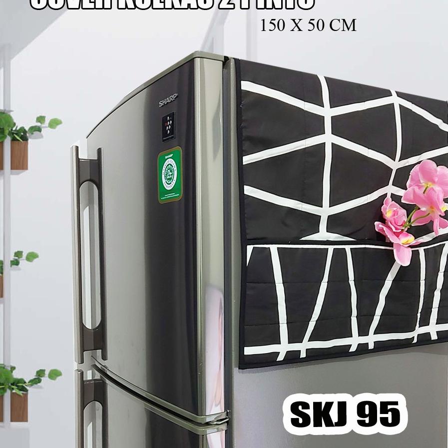 ❈ COVER / TAPLAK / SARUNG KULKAS 2 PINTU ←