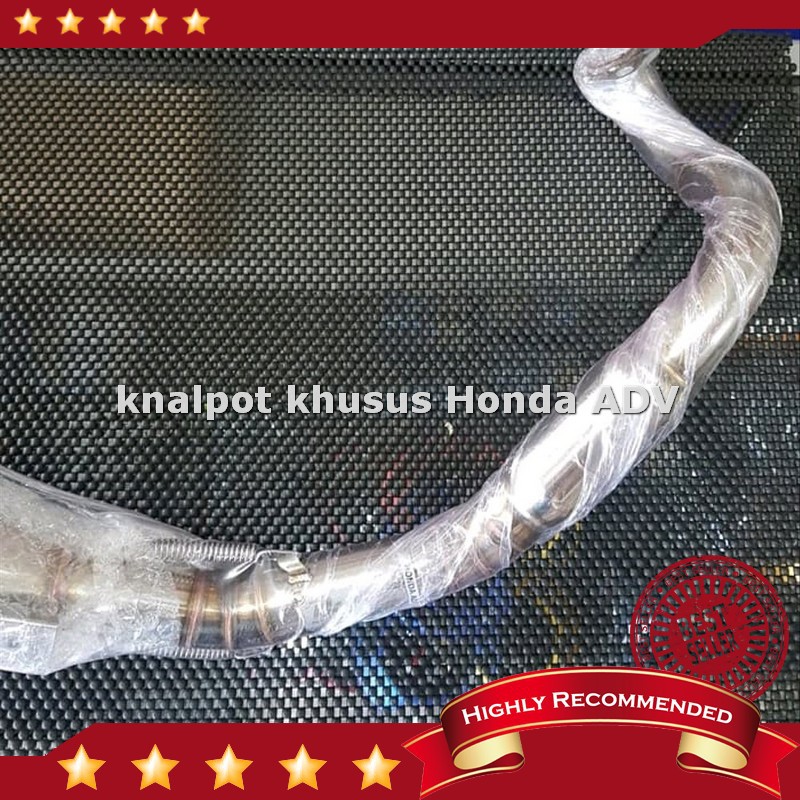 Jual Knalpot ADV 150 Daeng Full Stainless