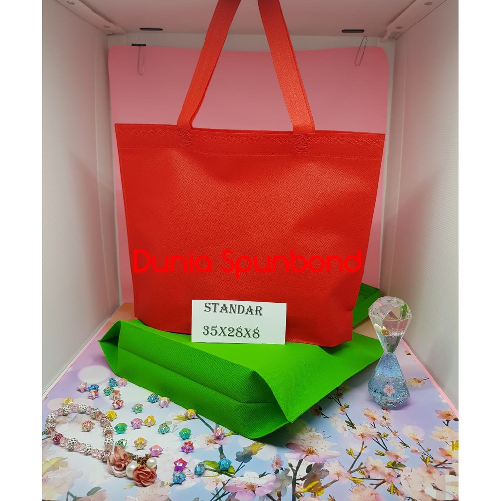 

Standar 35X28X8 Goodie Bag-Tas Kain Spunbond-Tas Furing-Tas Non Woven