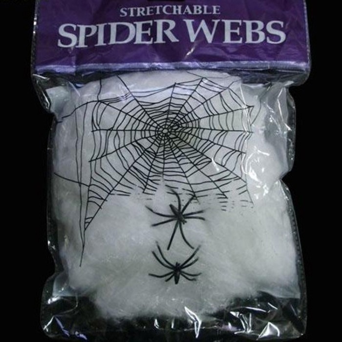 Spider web sarang laba laba jaring horor halloween