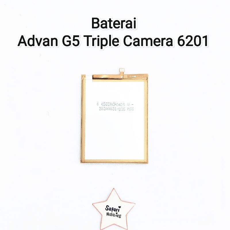 Baterai Advan G5 Triple Camera 6201