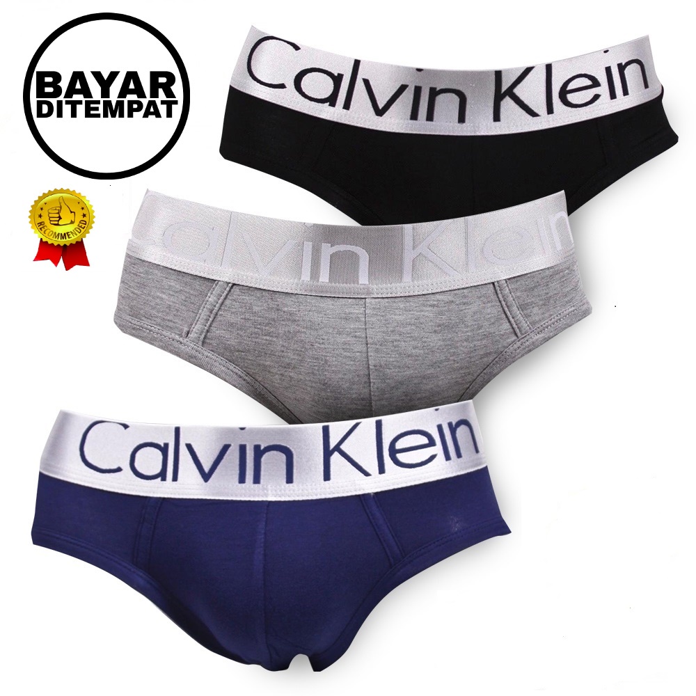 TERLARISS-3 PCS Celana Dalam Pria Kalvin-Klenn Multi Colour /sempak/underwear pria-BAYAR DITEMPAT