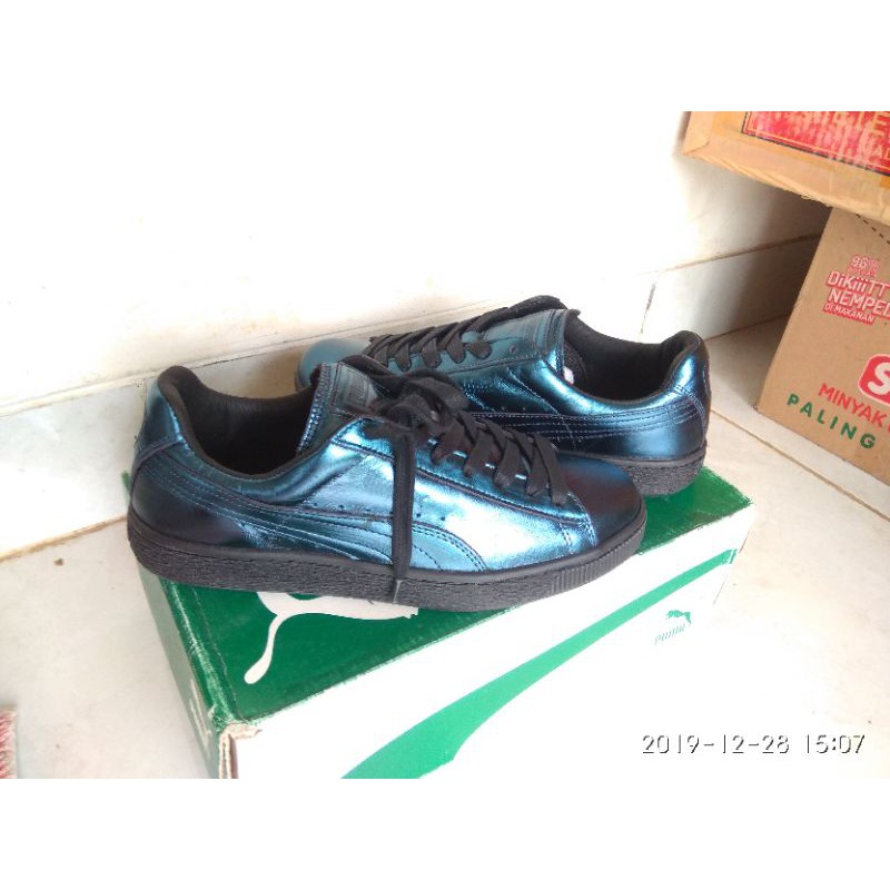 PUMA BASKET CREEPERS METALIC