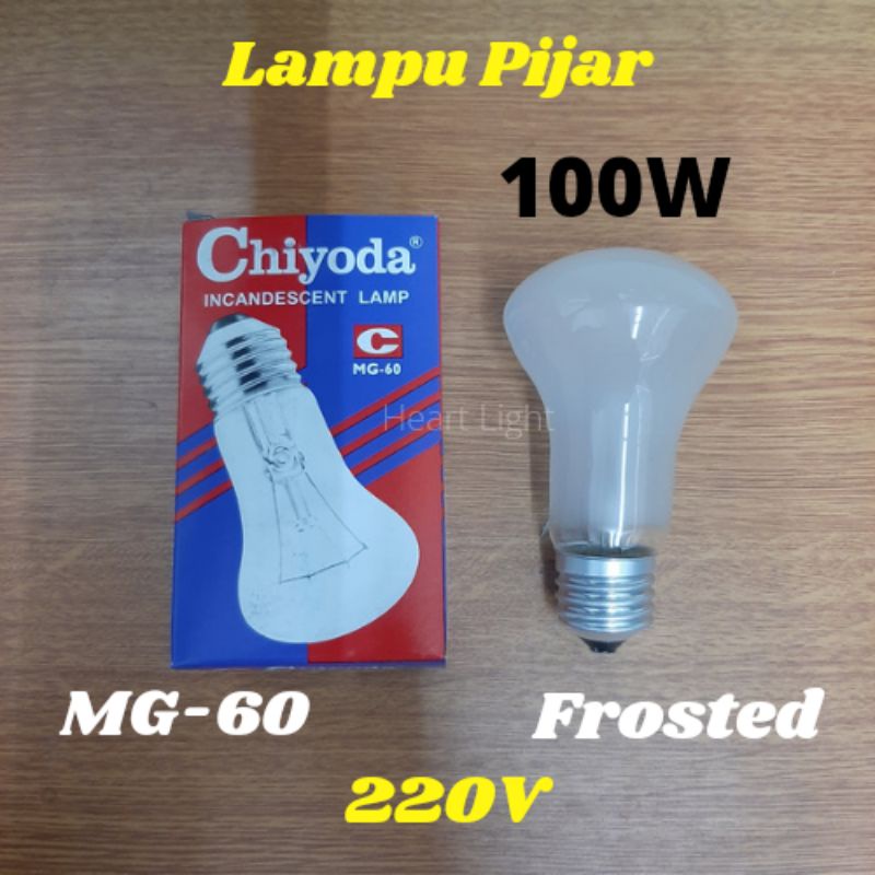 Jual Lampu Chiyoda Mg W Frosted V E Lampu Pijar Chiyoda W