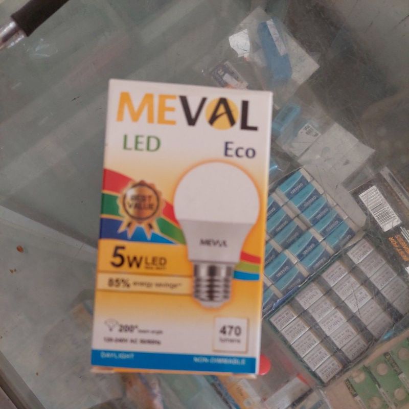 bohlam LED meval 5 watt