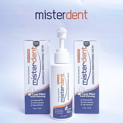 Misterdent brightening teeth pemutih gigi pembersih karang gigi