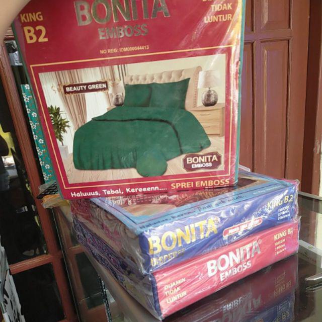 Sprei Bonita Polos 180 Dark Blue