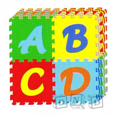 Promo Puzzle Matras   Evamats   Evamat   Abjad Mini Angka Simbol   Tikar Murah