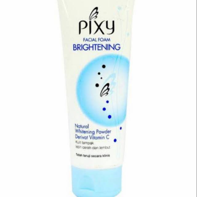 Pixy Facial Foam Brightening Natural Whitening Powder &amp; Derivat Vitamin C