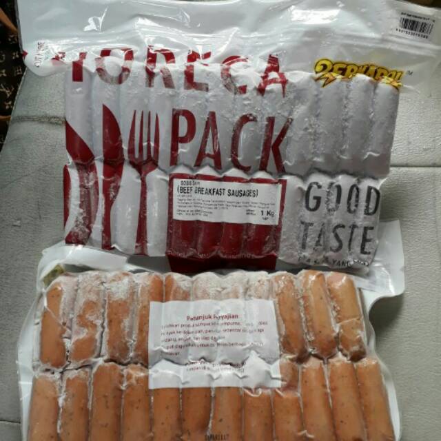 

Horeca Bernardi sosis sapi 1kg
