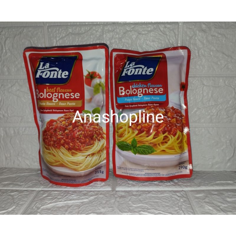 

La Fonte saus Bolongnese 315gr