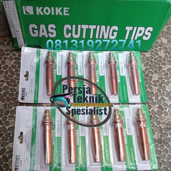 IOP | Gas cutting tip No. 2 KOIKE Noozle cutting tip