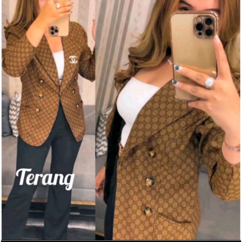 Blazer GUCCI Bangkok import/ blazer Gucci Bangkok premium/blazer gucci wanita terlaris