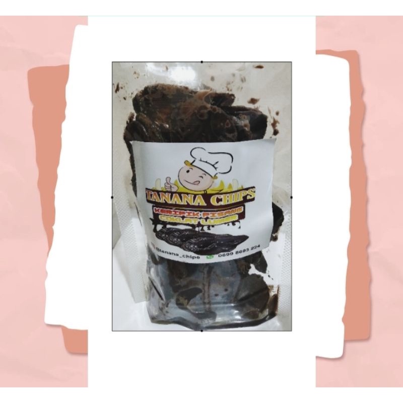 

keripik pisang coklat lumer