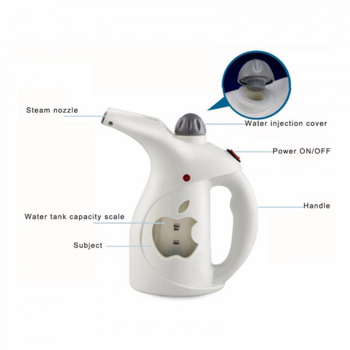 IRS01 Mini Clothes Handheld Steamer Iron - Setrika Uap 200ml