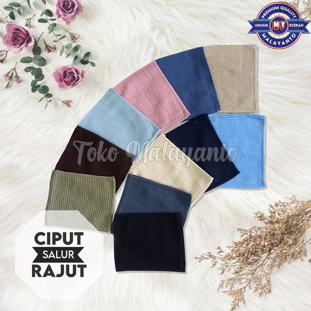 Ciput Rajut 1 Warna Dalaman Badana Kaos Cepol Hijab Muslim Turki Anti Budek Daleman Siput Jilbab Ins