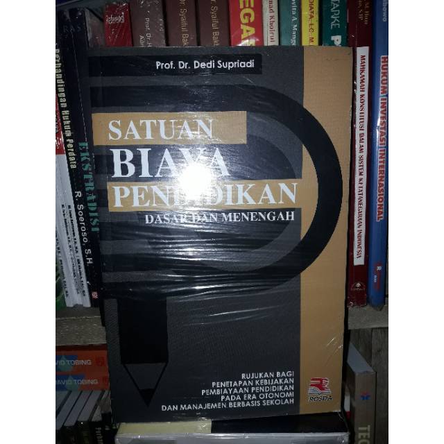 

Buku Satuan Biaya Pendidikan Dasar Dan Menengah by Prof. Dr. Dedi Supriadi