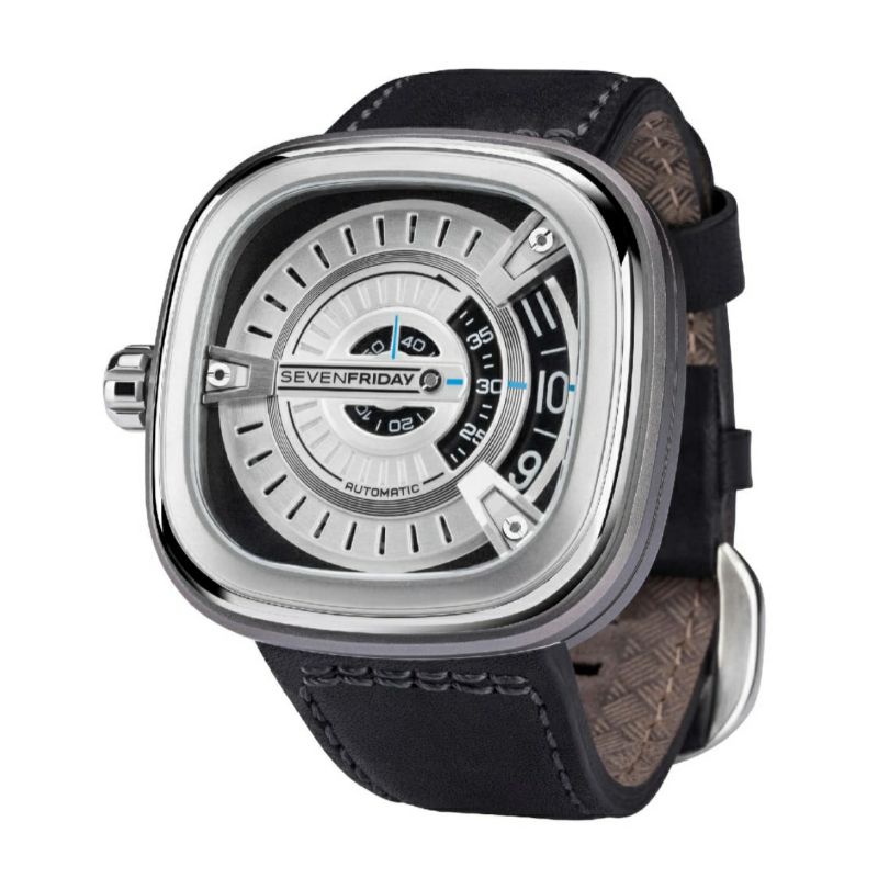 Jam tangan SEVENFRIDAYY SF M1/01 automatic, mesin Miyota Japan, NFC aktif Fullset