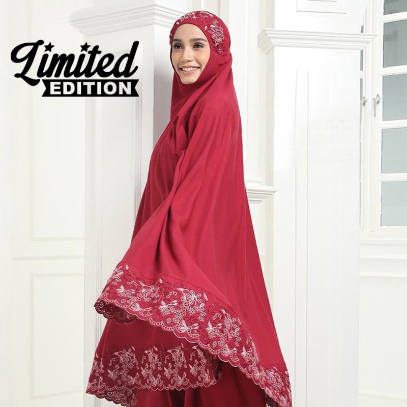 Mukena Dewasa Jumbo Mukenah Renda Bordir Premium Mukena Bali Mukena Traveli Multicolor Mukena Katun