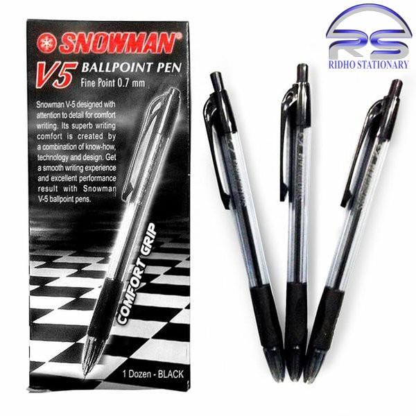 

Pulpen Snowman V-5 / FINE Semi Gel (0,7mm) Asli Original ( 1 Pcs )