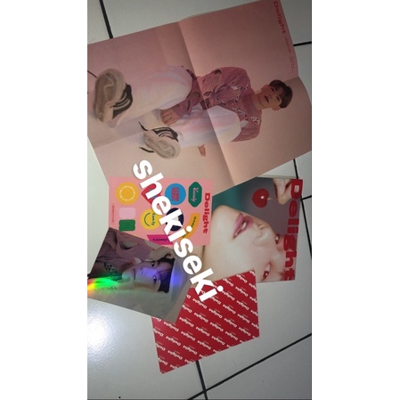 [ready ina] baekhyun delight chemistry ver (no pc&roll poster)