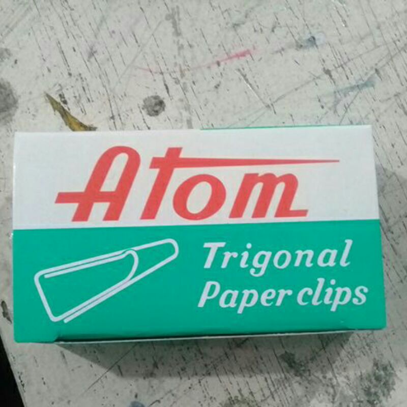 

atom trigonal paper clips