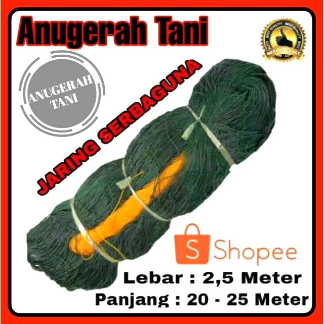 Jaring kandang Ayam 2,5 meter / Jaring Serbaguna /Jaring Kandang /Jaring Burung / Jaring Taman