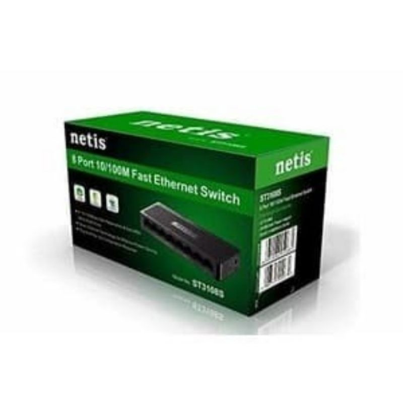NETIS ST3108S - Switch Fast Ethernet 8Port