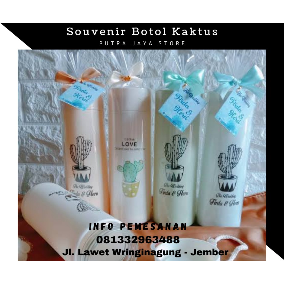 Souvenir Botol Kaktus