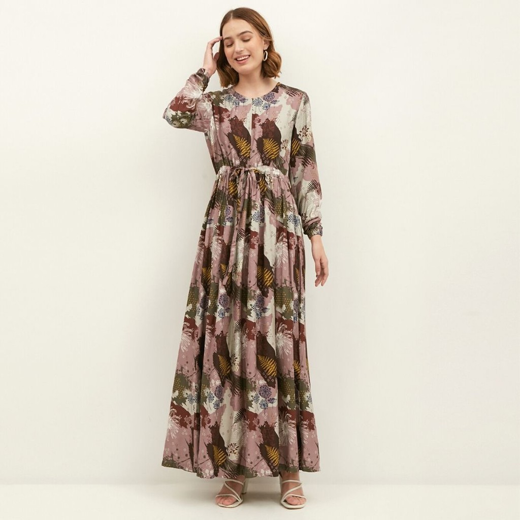 Alyssa Dress Gamis Rayon Premium Freya Long Dress
