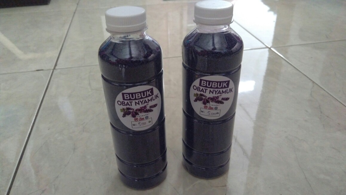 Isi Ulang Bubuk Lavender 500 Gr Obat Nyamuk Organik Lavender