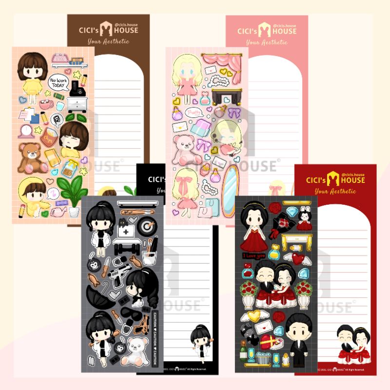 

CICI's HOUSE : Find Your Aesthetic Stickers